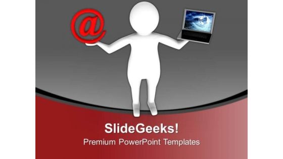 Stay Connected With Technology PowerPoint Templates Ppt Backgrounds For Slides 0613