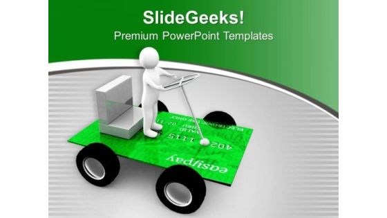Steering And Wheels On Credit Card PowerPoint Templates Ppt Backgrounds For Slides 0713 Steering And Wheels On Credit Card PowerPoint Templates Ppt Backgrounds For Slides 0713