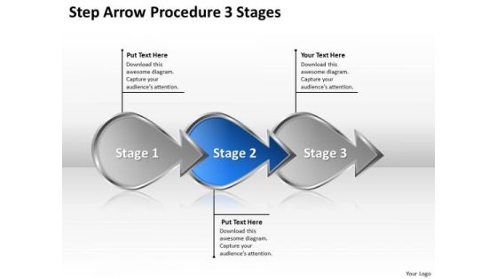 Step Arrow Procedure 3 Stages Business Plan Writers PowerPoint Templates Step Arrow Procedure 3 Stages Business Plan Writers PowerPoint Templates