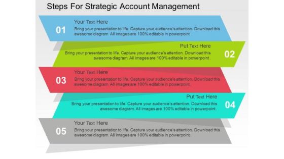 Steps For Strategic Account Management PowerPoint Templates Steps For Strategic Account Management PowerPoint Templates