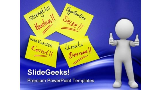 Sticky Notes Business PowerPoint Themes And PowerPoint Slides 0511 Sticky Notes Business PowerPoint Themes And PowerPoint Slides 0511