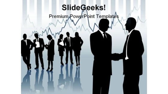 Stock Broker Business PowerPoint Background And Template 1210 Stock Broker Business PowerPoint Background And Template 1210
