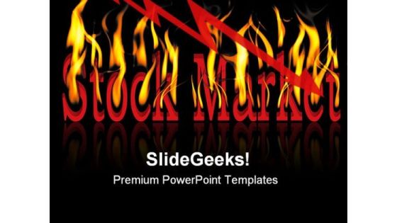 Stock Market Crash Business PowerPoint Themes And PowerPoint Slides 0511 Stock Market Crash Business PowerPoint Themes And PowerPoint Slides 0511