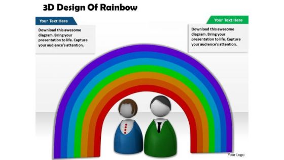 Stock Photo 3d Design Of Rainbow PowerPoint Template Stock Photo 3d Design Of Rainbow PowerPoint Template