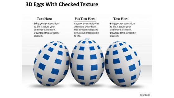Stock Photo 3d Eggs With Cheeked Texture PowerPoint Slide Stock Photo 3d Eggs With Cheeked Texture PowerPoint Slide