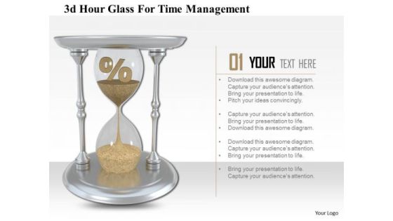 Stock Photo 3d Hour Glass For Time Management Image Graphics For PowerPoint Slide Stock Photo 3d Hour Glass For Time Management Image Graphics For PowerPoint Slide