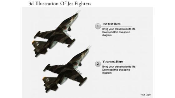 Stock Photo 3d Illustration Of Jet Fighters PowerPoint Slide Stock Photo 3d Illustration Of Jet Fighters PowerPoint Slide