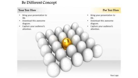 Stock Photo Be Different Concept For Team PowerPoint Slide Stock Photo Be Different Concept For Team PowerPoint Slide