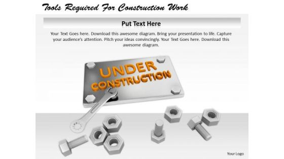 Stock Photo Business Concepts Tools Required For Construction Work