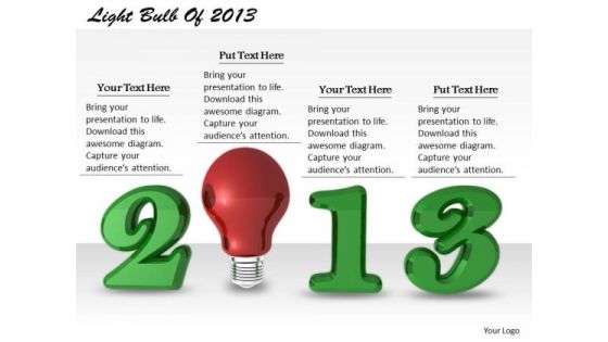 Stock Photo Business Development Strategy Light Bulb Of 2013 Icons Images Stock Photo Business Development Strategy Light Bulb Of 2013 Icons Images