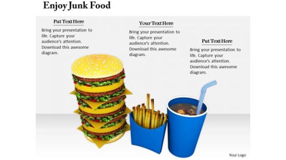 Stock Photo Business Expansion Strategy Enjoy Junk Food Photos Stock Photo Business Expansion Strategy Enjoy Junk Food Photos