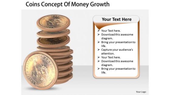Stock Photo Business Growth Strategy Coins Concept Of Money Pictures Images Stock Photo Business Growth Strategy Coins Concept Of Money Pictures Images
