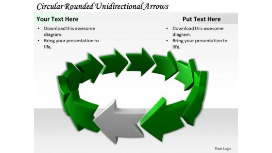 Stock Photo Business Level Strategy Definition Circular Rounded Unidirectional Arrows Icons Stock Photo Business Level Strategy Definition Circular Rounded Unidirectional Arrows Icons
