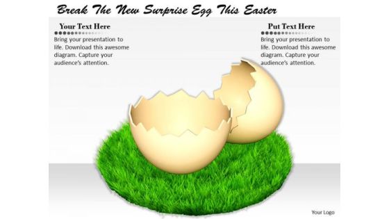 Stock Photo Business Marketing Strategy Break The New Surprise Egg This Easter Icons Stock Photo Business Marketing Strategy Break The New Surprise Egg This Easter Icons