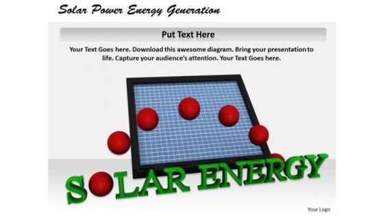 Stock Photo Business Marketing Strategy Solar Power Energy Generation Icons Stock Photo Business Marketing Strategy Solar Power Energy Generation Icons