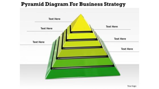 Stock Photo Business Model Strategy Pyramid Diagram For Stock Images