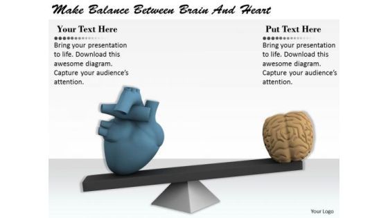 Stock Photo Business Process Strategy Make Balance Between Brain And Heart Image Stock Photo Business Process Strategy Make Balance Between Brain And Heart Image