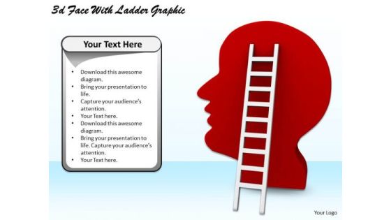 Stock Photo Business Strategy And Policy 3d Face With Ladder Graphic Pictures Images Stock Photo Business Strategy And Policy 3d Face With Ladder Graphic Pictures Images