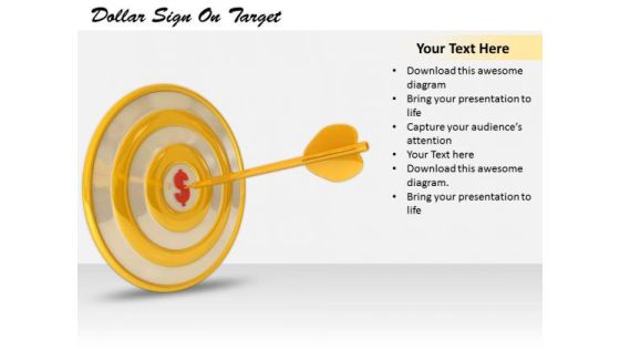 Stock Photo Business Strategy Innovation Dollar Sign Target Pictures