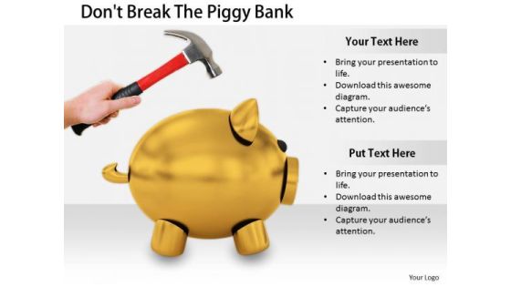 Stock Photo Business Strategy Innovation Dont Break The Piggy Bank Pictures Stock Photo Business Strategy Innovation Dont Break The Piggy Bank Pictures