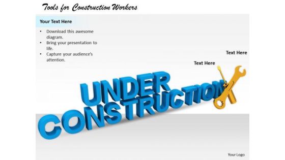 Stock Photo Business Strategy Plan Template Tools For Construction Workers Pictures Images