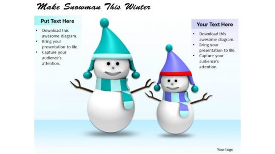 Stock Photo Business Strategy Review Make Snowman This Winter Stock Images Stock Photo Business Strategy Review Make Snowman This Winter Stock Images