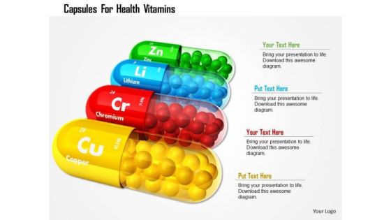 Stock Photo Capsules For Health Vitamins PowerPoint Slide Stock Photo Capsules For Health Vitamins PowerPoint Slide