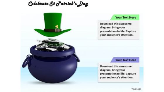 Stock Photo Celebrate St Patricks Day PowerPoint Template Stock Photo Celebrate St Patricks Day PowerPoint Template