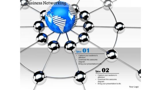 Stock Photo Conceptual Image Of Business Networking PowerPoint Slide Stock Photo Conceptual Image Of Business Networking PowerPoint Slide