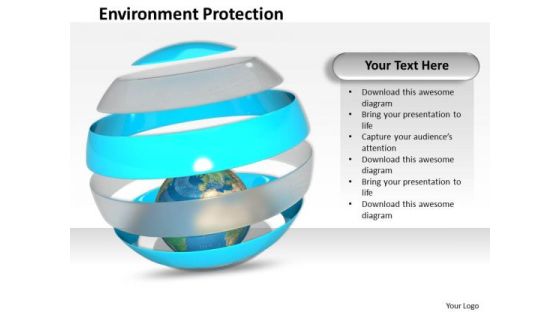 Stock Photo Conceptual Image Of Environment Protection PowerPoint Slide