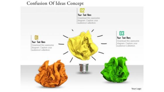Stock Photo Confusion Of Ideas Concept PowerPoint Slide Stock Photo Confusion Of Ideas Concept PowerPoint Slide