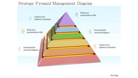 Stock Photo Developing Business Strategy Pyramid Management Diagram Photos Stock Photo Developing Business Strategy Pyramid Management Diagram Photos