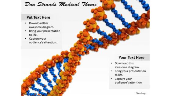 Stock Photo Dna Strands Medical Theme Ppt Template Stock Photo Dna Strands Medical Theme Ppt Template