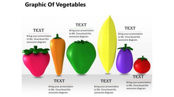 Stock Photo Graphic Of Vegetables PowerPoint Template Stock Photo Graphic Of Vegetables PowerPoint Template