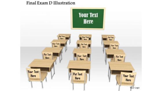 Stock Photo Illustration Of Examination Room PowerPoint Slide