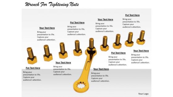 Stock Photo Internet Business Strategy Wrench For Tightening Nuts
