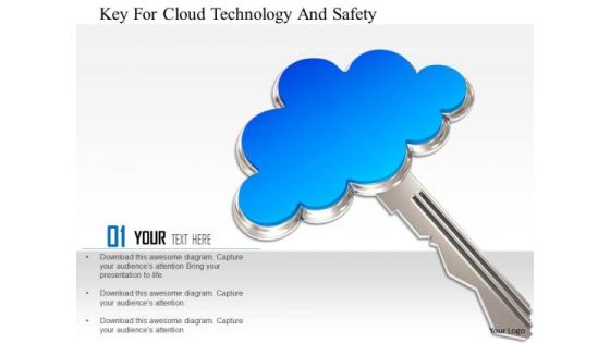 Stock Photo Key For Cloud Technology And Safety Image Graphics For PowerPoint Slide Stock Photo Key For Cloud Technology And Safety Image Graphics For PowerPoint Slide