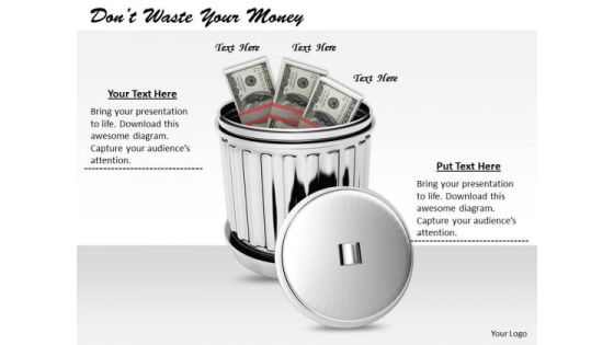 Stock Photo Marketing Concepts Dont Waste Your Money Stock Photo Marketing Concepts Dont Waste Your Money