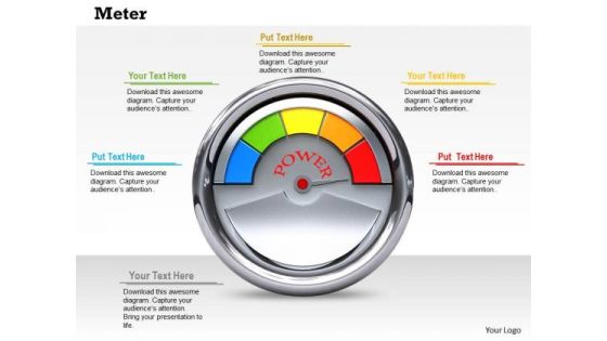 Stock Photo Meter Power PowerPoint Slide Stock Photo Meter Power PowerPoint Slide