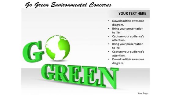 Stock Photo New Business Strategy Go Green Environmental Concerns Stock Images Stock Photo New Business Strategy Go Green Environmental Concerns Stock Images