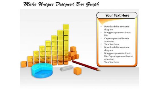 Stock Photo New Business Strategy Make Unique Designed Bar Graph Stock Photo New Business Strategy Make Unique Designed Bar Graph