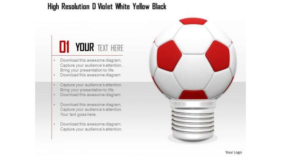 Stock Photo Red And White Soccer Balls On White Background PowerPoint Slide Stock Photo Red And White Soccer Balls On White Background PowerPoint Slide