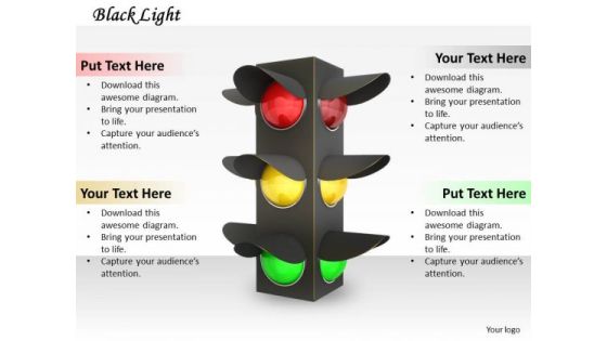 Stock Photo Red Yellow And Green Signals For Traffic PowerPoint Slide Stock Photo Red Yellow And Green Signals For Traffic PowerPoint Slide