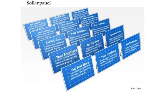 Stock Photo Solar Panels For Energy Plants PowerPoint Slide Stock Photo Solar Panels For Energy Plants PowerPoint Slide