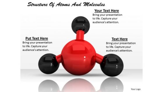 Stock Photo Structure Of Atoms And Molecules PowerPoint Template Stock Photo Structure Of Atoms And Molecules PowerPoint Template