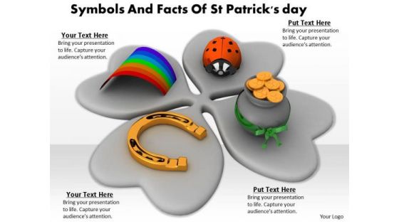 Stock Photo Symbols And Facts Of St Patricks Day PowerPoint Template Stock Photo Symbols And Facts Of St Patricks Day PowerPoint Template