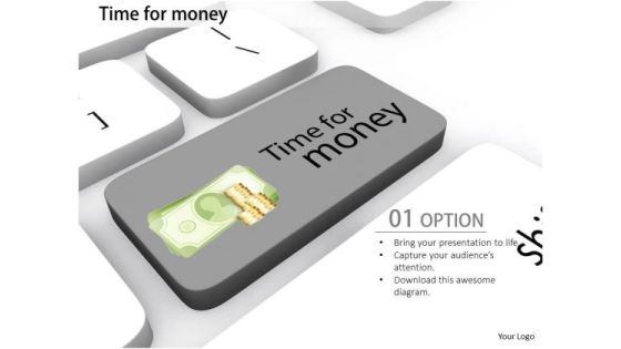 Stock Photo Time For Money Text On Computer Key PowerPoint Slide Stock Photo Time For Money Text On Computer Key PowerPoint Slide