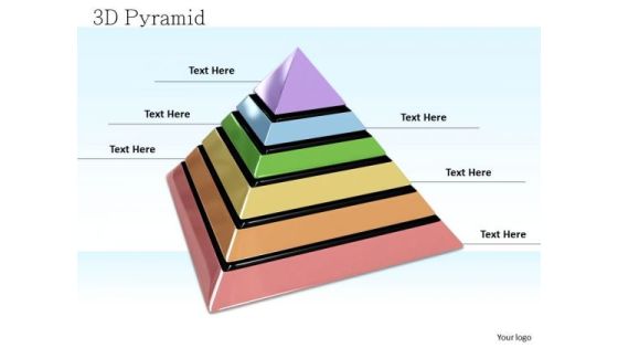 Stock Photo Unique Colored Pyramid For Growth PowerPoint Slide Stock Photo Unique Colored Pyramid For Growth PowerPoint Slide