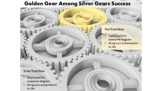 Stock Photo Unique Leader Gear With Team PowerPoint Slide Stock Photo Unique Leader Gear With Team PowerPoint Slide