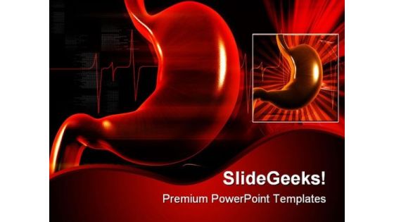 Stomach Medical PowerPoint Backgrounds And Templates 0111 Stomach Medical PowerPoint Backgrounds And Templates 0111